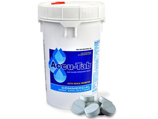 Accu Tab Calcium Hypochlorite Tablets 45 Lb Pail W8004307