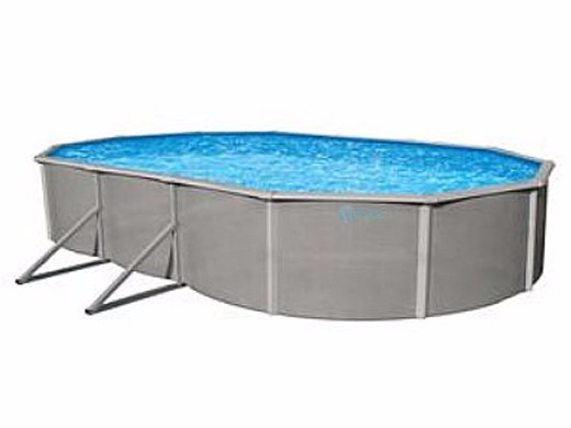 oval steel pool