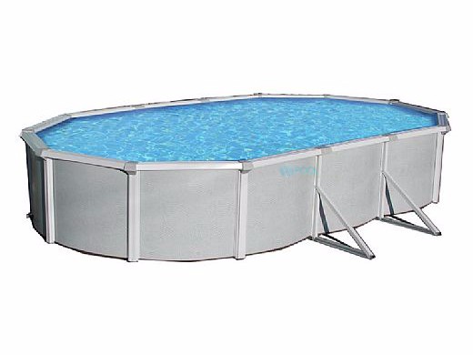 oval steel pool