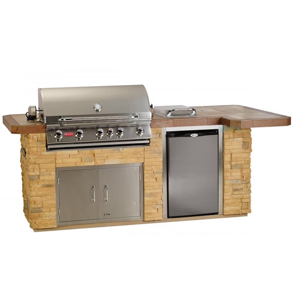 Bull Outdoor Products BBQ Island in Stucco | 31014