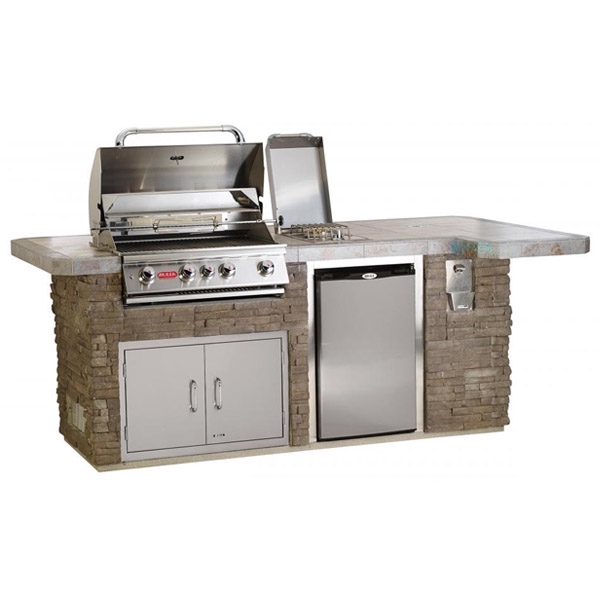 Bull Outdoor Products BBQ Island in Stucco | 31014