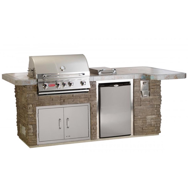 Bull Outdoor Products BBQ Island in Stucco | 31014