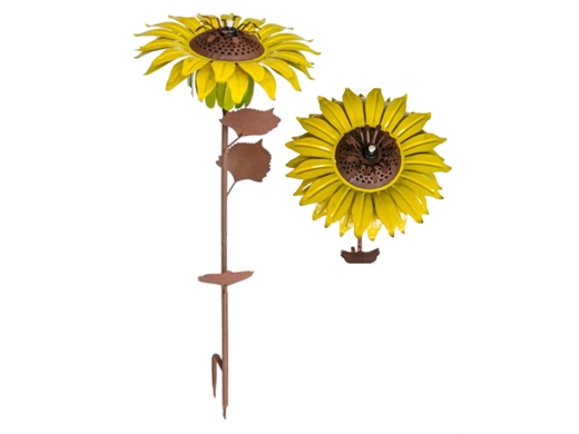 Desert Steel Sunflower Garden Torch 409003