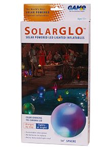 GAME SolarGLO Solar Powered LED Lighted 14