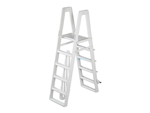 Ocean Blue A-Frame Ladder | 400100 | Pool Supply Unlimited