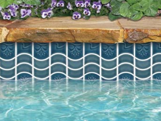 US Pool Tile New Surf Series | Teal | NS228