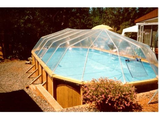 above ground pool dome