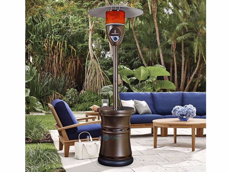 Lava Heat Italia Alto T Line Commercial Patio Heater Dome Style