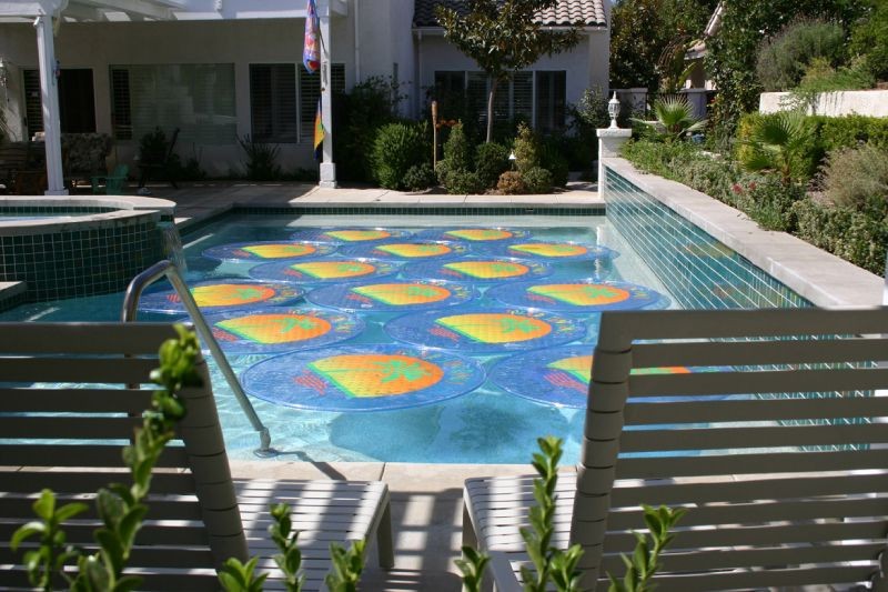 solar sun rings for pool