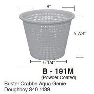 Aladdin Basket For Buster Crabbe-Metal Aqua Genie Doughboy 340-1139 | B ...