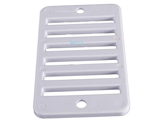 CMP Rectangular Grate with Screws | White | 25533-000-010