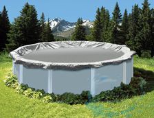 hinspergers oval ultimate above ground winter pool cover