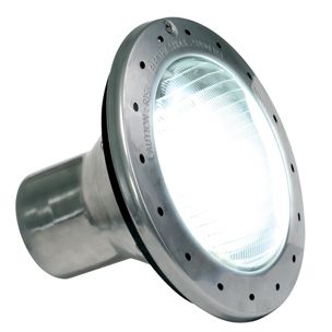 Jandy White Pool Light For Inground Pools With Stainless Steel Facering 