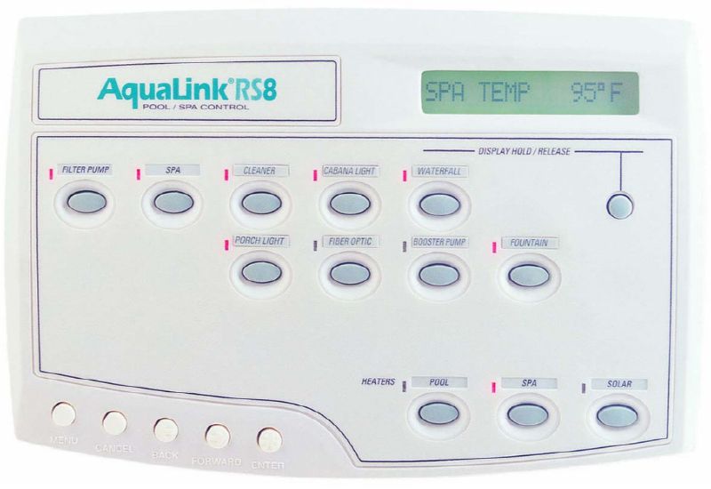 Jandy AquaLink RS8 Indoor Wired Control Board All Button Pool or Spa