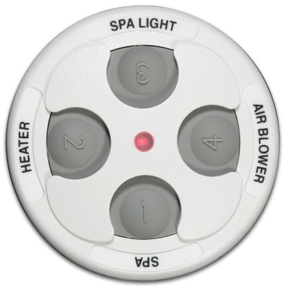 Jandy 4 Function Spa Side Remote | White 200' Cord | 7445