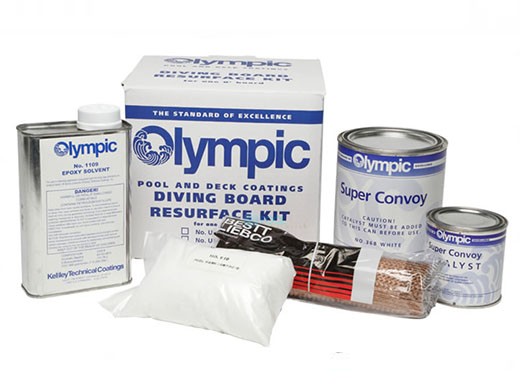 Olympic Diving Board Resurface Kit | White | U100 U100-EA | Pool Supply ...