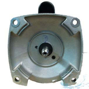 Magnetek Threaded Shaft Motor 2HP 2-Speed 230V 56 Square Flange Full ...