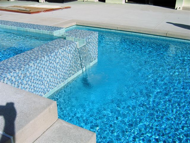 National Pool Tile Oceanscapes 1x1 Glass Tile Surfside 