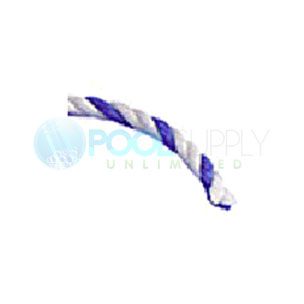 Pool Rope 3/4 White & Blue | Sold per Foot | 10352