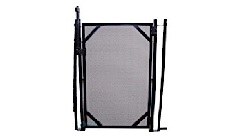GLI Pool Products Protect-A-Pool Inground Safety Fence Gate | 4' x 30" Black | NE186 30-0400-BLK-GATE-CGS