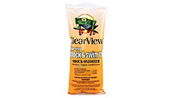 ClearView Chlor Free Shock and Swim 15 Non-Chlorine Shock | 1lb Bag | CVCF001