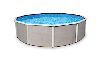 Belize 24' Round Steel Wall Pool 48" Tall without Liner  | NB2508