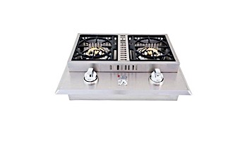 Lion Premium Grills Stainless Steel Double Side Burner Propane | L1707