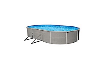 Belize 12'x24' Oval Steel Wall Pool 52" Tall without Liner | NB2532