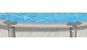 Azor 24' Round 54" Tall Pool with Skimmer | Pool Only | PAZO-2454RRRRRRI10