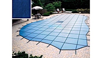 Arctic Armor 20-Year Ultra Light Solid Center End Step Safety Cover | Rectangle 18' x 36' Blue | WS2164B