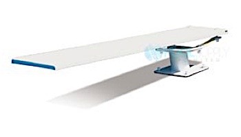SR Smith Cantilever Jump Stand and Frontier III Board Complete | 8_#39; Radiant White with White Tread | 68-209-5982