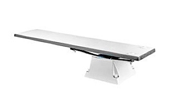 SR Smith Supreme Jump Stand with Frontier lll Board Complete | 6_#39; Radiant White with White Tread | 68-209-6162