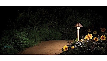 FX Luminaire BD LED Path Light | 1 LED | 18 Riser | Bronze Metallic | BD1LED18RBZ KIT