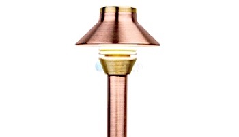 FX Luminaire HC 1 LED Path Light | Antique Bronze | 8_quot; Riser | HC1LED8RAB KIT