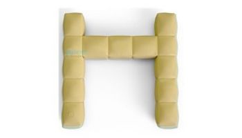 Pigro Felice Modul'Air Inflatable Armchair Backrest | Matte White | 921988-MWHITE