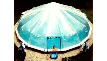 Fabrico Sun Dome All Vinyl Pool Dome for Doughboy & CaliMar® Above Ground Pools | 27' Round | SD2027 210450