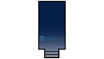 Loop-Loc 15-Year Mesh Safety Cover | Rectangle 16_#39; x 32_#39; | 4_#39; x 8_#39; Center End Step | LL163248CES