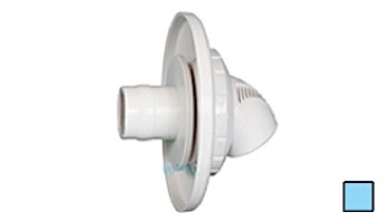 Infusion Pool Products Venturi Return Fitting | Self Aligning Slip 1" Inlet with Flange | White | VRFSAF1WH