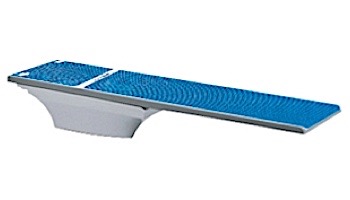 SR Smith Flyte-Deck II Stand With TrueTread Board Complete | 6_#39; Radiant White with Blue Top Tread | 68-207-7362B