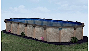 Coronado 16_#39; x 24_#39; Oval Above Ground Pool | Ultimate Package 54_quot; Wall | 167999