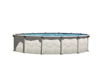 Magnus Hybrid 18' Round 54" Aluminum Above Ground Pool Sub-Assembly | Includes Wide-Mouth Skimmer  | PMAGDOR-1854RSRSRSB11-WA