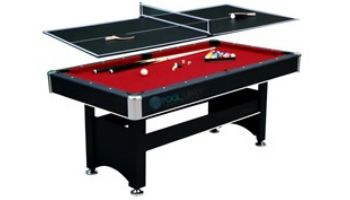 Hathaway Spartan 6-Foot Pool Table with Tennis Table Top | NG5031 BG50310