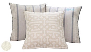 Ledge Lounger Essentials | 14_quot; Square Throw Pillow | Standard Fabric Oyster | LL-TP-S1414-STD-4642