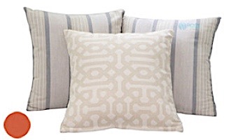 Ledge Lounger Essentials | 18_quot; Square Throw Pillow | Premium 1 Fabric Tuscan | LL-TP-S1818-P1-4677