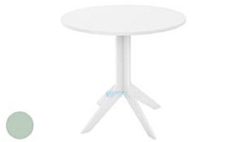 Ledge Lounger Mainstay Collection 30_quot; Round Outdoor Bistro Table | Sage Green | LL-MS-BT-30RD-SG