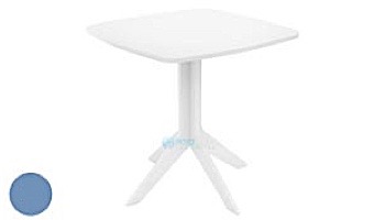 Ledge Lounger Mainstay Collection 30_quot; Square Outdoor Bistro Table | Sky Blue | LL-MS-BT-30SQ-SB