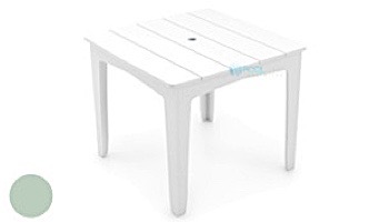 Ledge Lounger Mainstay Collection 36_quot; Square Outdoor Dining Table | Sage Green | LL-MS-DT-36SQ-SG