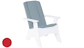 Ledge Lounger Mainstay Collection Outdoor Adirondack Full Cushion | Standard Fabric Mediterranean Blue | LL-MS-A-SBC-STD-4652