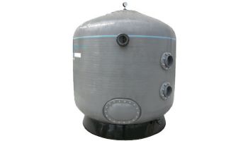 Waterco Micron SMDD2200 88" Commercial Side Mount Deep Bed Sand Filter | 6" Flange Connection 58 PSI | 41.26 Sq. Ft. 413 GPM | 22492204154NA | 30492204154NA