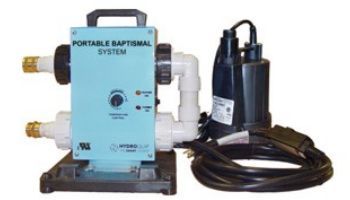HydroQuip Portable Baptismal Equipment | 4.0kW Heater and Pump | 240V | PBES6040